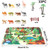 Black Friday Deals 2021 Christmas Gifts Education 33pc Christmas Dinausors Toys For Boys With Plastic Dinosaur Figures & Dinosaur Rug Baby Play Mat & Tree Cake Decorate Supplies Toys For Kids On Clea