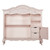 Evolur Aurora Hutch And Bookcase, Dusty Rose