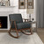 Oakvillepark Hamilton Rocking Chair, Dark Gray