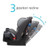 Safety 1st Grow And Go Comfort Cool All-in-one Convertible Car Seat, Pebble Path, Toddler