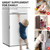 Home Refrigerator Fridge Freezer Door Lock, Latch Catch Toddler Kids Child Fridge Locks Baby Safety Child Lock, Easy To Install And Use 3m Adhesive No Tools Need Or Drill
