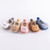 Kaesi 1 Pair Crib Shoes Ultra-thick Cartoon Pattern Blend Fabric Newborn Thickened Crib Shoes Socks For Home