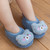 Kaesi 1 Pair Crib Shoes Ultra-thick Cartoon Pattern Blend Fabric Newborn Thickened Crib Shoes Socks For Home