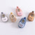 Kaesi 1 Pair Crib Shoes Ultra-thick Cartoon Pattern Blend Fabric Newborn Thickened Crib Shoes Socks For Home