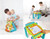 3 In 1 Baby Sit-to-stand Walker, Activity Center, Entertainment Table, Drawing Board (yellow With Green)