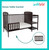 Suite Bebe Ramsey Toddler Guard Rail With Stabilizer Bar, Espresso Finish