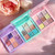 Yinrunx Highly Pigmented Eyeshadow Palette 9 Color Matte Shimmer Eye Shadow Palettes Makeup Pallet Long-lasting Blendable Waterproof Colorful Eye Shadow Colourpop Profusion Eyeshadow Palette In Beauty