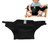 Baby Portable Chair Seat Belt Dining Chair Safety Belt High Chair (black)