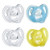 Tommee Tippee Ultra-light Silicone Pacifier, Symmetrical One-piece Design, Bpa-free Silicone Binkies, 6-18m, 4-count