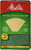 Melittta Super Premium #4 Cone Paper Coffee Filters Natural Brown, 100 Count, 2 Pack