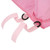 Romacci Universal Baby Stroller Organizer Diaper Bottle Storage Bag Drink Holders With Adjustable Tape Pink