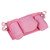 Romacci Universal Baby Stroller Organizer Diaper Bottle Storage Bag Drink Holders With Adjustable Tape Pink