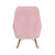 Little Seeds Raven Upholstered Rocker, Nursery Furniture, Pink Velvet