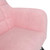 Little Seeds Raven Upholstered Rocker, Nursery Furniture, Pink Velvet
