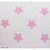 Bacati - Stars 100% Cotton Muslin Muslin 4-piece Toddler Bedding Set, Pink