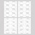 Professional Eyeshadow Stencils Under Eye Pads Eyeshadow Quick Make-up Stencils 4pcs
