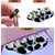 1 Set Acrylic Art Holder With 42pcs Reusable Adhesive Putty For Nail Stand Nail Painting Holder Nail Display Stand Nail Tips Stand Holder Magnetic Nail Holder Practice Nail Art For Homes And Salons