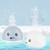 2021 Updated Baby Bath Toys, Light Up Whale Spray Bath Toys, Sprinkler Bathtub Toys For Toddlers Infant Kids Boys Girls Baby, Bathtub Shower Pool Bathroom Toy