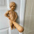 Juebong Toilet Paper Holder,creative Toilet Paper Holder Wooden Spoof Toilet Paper Holder, Colour, Wood