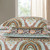 Wannatoo Comforter Cotton Bedding Set With Shams, Brown, Queen