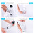 Hi、fancy Home Makers- 1l Hand Held Carbonated Sparkling Water Machine Portable, Easy Diy Bubble Fruit Juice Carbonated Drinks