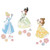 Lambs & Ivy Disney Princesses Wall Decals/stickers - Belle/tiana/cinderella