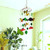 Handmade Butterfly Flower Wind Chimes Baby Rattle Crib Mobile Toy Bed Bell Hanging Pendant Kids Room Nursery Home Decoration