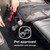 Diono Super Mat 2 Pack Car Seat Protector, Crash Tested, Water Resistant, Black