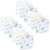 Luvable Friends Unisex Baby Muslin Washcloths, Basic Elephant, One Size