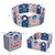 Babyjoy 16-panel Foldable Baby Playpen Kids Safety Play Center W/lockable Gate