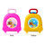 Baby Toilet Lovely Portable Travel Toddlers Kids Potty Car Squatty Potty Child Pot Training Girls Boys Potty Urinals Folding Toilet Seat