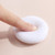 Soft Makeup Powder Puffs Reusable Round Cotton Sponge Powder Puff Pad With Satin Ribbon For Body,compacts, Loose Powder, Face Powder, Whote (5 Pack,white)
