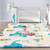 Famistar Xl 0.6 In Thicker Reversible Foldable Baby Play Mat, Bpa Free Waterproof Foam Floor Baby Crawling Mat, Portable Baby Playmat For Infants, Toddler, Kids, Indoor Outdoor Use (79 X71x0.6 Inch)