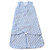 Halo Sleepsack Swaddle, Velboa, Blue Plush Dots, Newborn