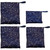 Miuline 4pcs Diaper Cloth Bag With Double Zippers And Handle Wet Nappy Bag Large Capacity Wet Diaper Storage Waterproof Diaper Container Hanging Baby Wet Diaper Container For Travel Beach