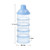 1-pieces 5-layer Stackable Milk Powder Dispenser, Formula Container For Travel, Stackable Storage Container Bpa Free