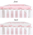 American Baby Company, Ultra Soft Microfiber Reversible Crib Rail Cover, Side Rail 2 Pack, Pink And White