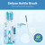 Dr. Brown's Deluxe Baby Bottle Brush With Anti-colic Vent Cleaning Brush - Blue
