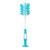 Dr. Brown's Deluxe Baby Bottle Brush With Anti-colic Vent Cleaning Brush - Blue