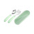 1pcs Infant Food Dining Spoon Fork Reusable Training Toddler Feeding Dinnerware Set Home Eating Utensils With Carry Case
