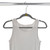 Simplify Kids Velvet Hangers, 25 Pack, Gray