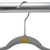 Simplify Kids Velvet Hangers, 25 Pack, Gray
