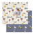 Jumpoff Jo - Extra Large Waterproof Foam Padded Play Mat For Infants, Babies, Toddlers, 8+ Months, For Play & Tummy Time - 77 X 70 X 0.6 Inches - Double-sided Design: Take Flight