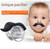 Silicone Funny Nipple Dummy Baby Pacifiers,soother Joke Prank Toddler Orthodontic Nipples Teether Beard Kiss Pacifier For Baby Over 3 Months By Pakasept