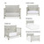Baby Relax Miles 5-in-1 Convertible Crib For Nursery, Soft Gray