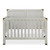 Baby Relax Miles 5-in-1 Convertible Crib For Nursery, Soft Gray