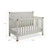 Baby Relax Miles 5-in-1 Convertible Crib For Nursery, Soft Gray