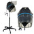 Zenstyle 1300w Floor Hair Dryer Rolling Salon Standing Bonnet Black