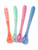 Nuby Hot Safe Spoons 4-pack - Orange/blue/multi, One Size