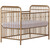 Little Seeds Monarch Hill Ivy Gold Metal Baby Crib